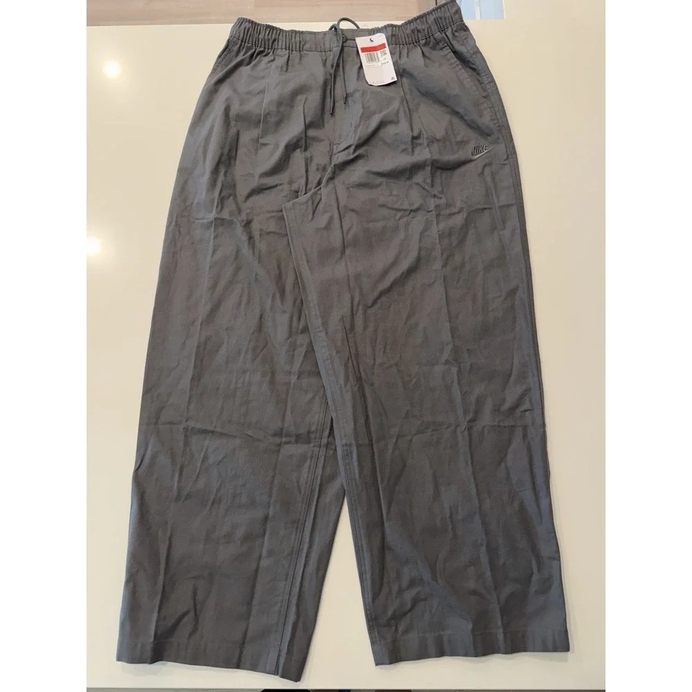 Nike Club Heavyweight Balloon Pants Iron Grey HV1423-068 Mens Large